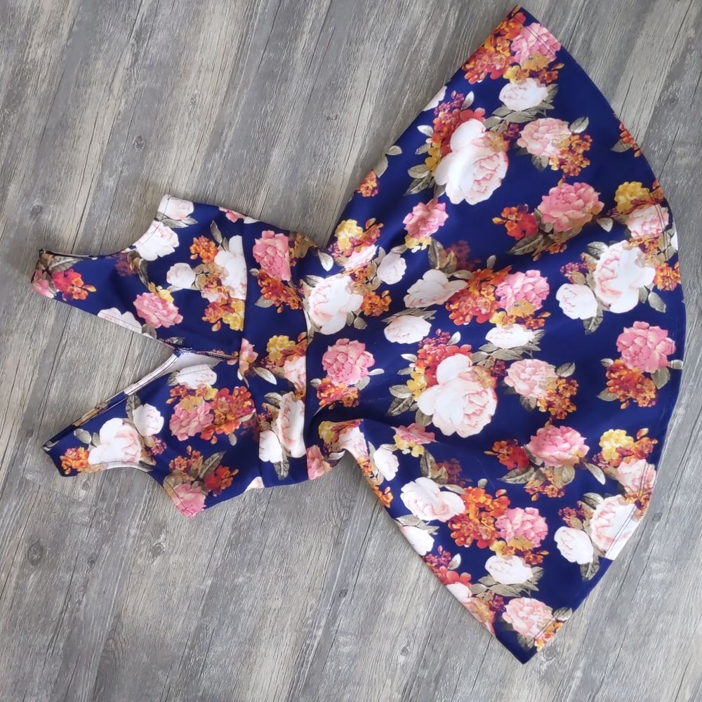 floral forever 21 dress size L